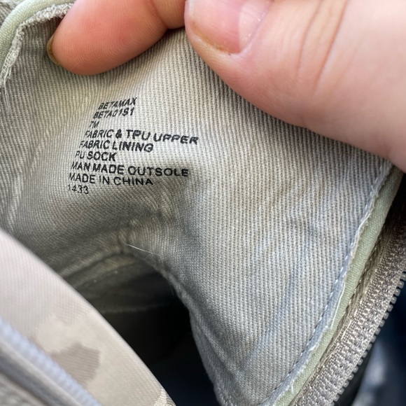 Size 7 Steve Madden Betamax Chunky Sole Combat Boot Cyberpunk Rave Pastel Goth - Picture 7 of 8